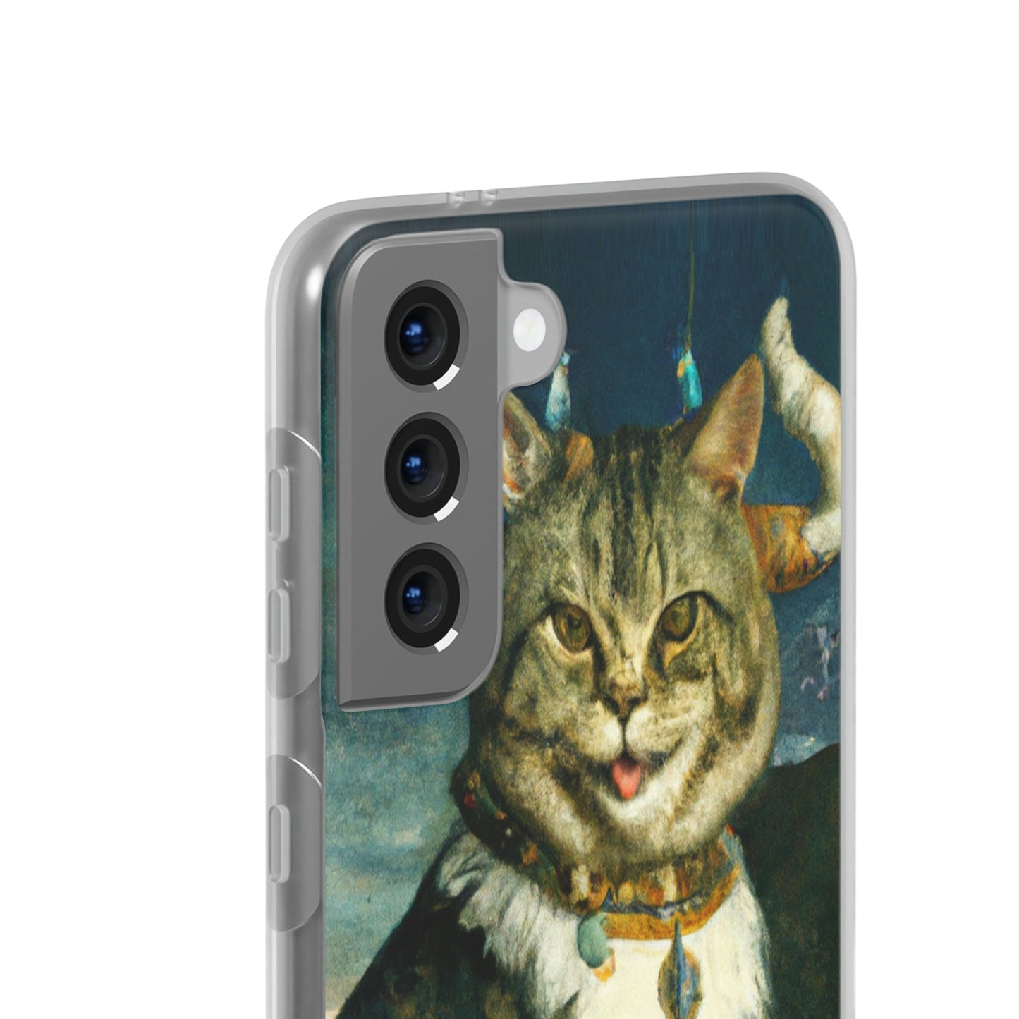 Phone Case-VICTORIAN MEOW | Flex-PhoneCaseBoss-Phone-Best-Phone-Cases