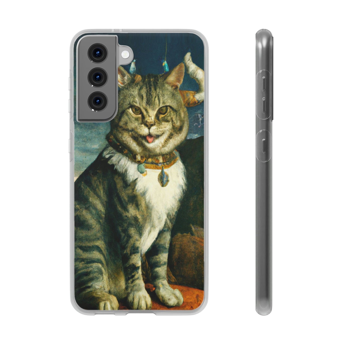 Phone Case-VICTORIAN MEOW | Flex-Samsung Galaxy S21 with gift packaging-PhoneCaseBoss-Phone-Best-Phone-Cases