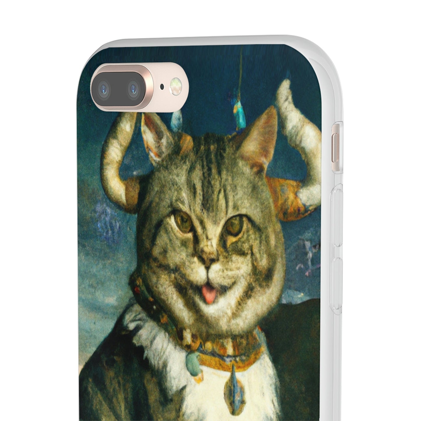 Phone Case-VICTORIAN MEOW | Flex-PhoneCaseBoss-Phone-Best-Phone-Cases