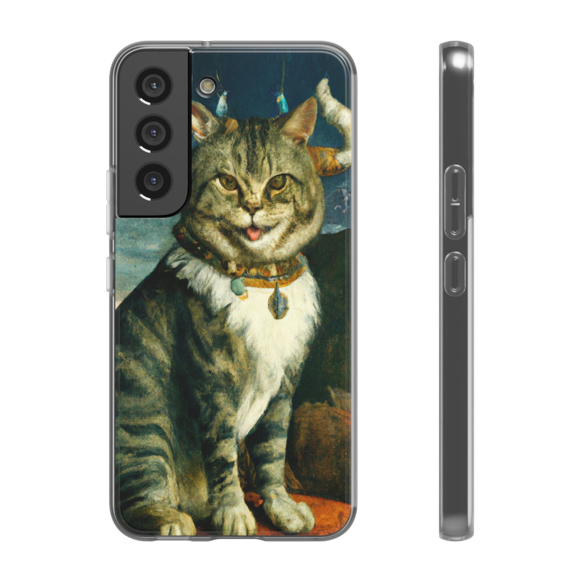 Phone Case-VICTORIAN MEOW | Flex-Samsung Galaxy S22-PhoneCaseBoss-Phone-Best-Phone-Cases