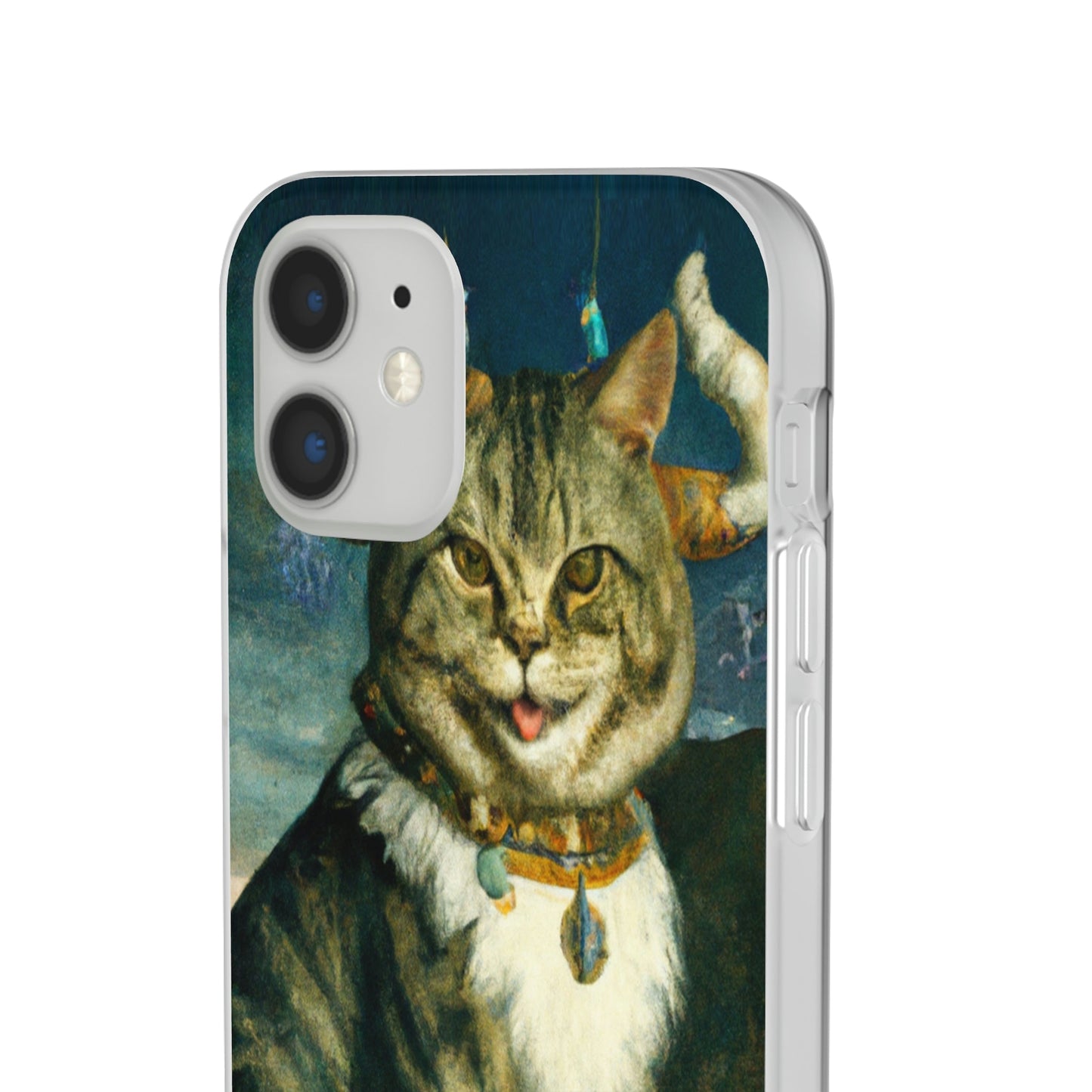 Phone Case-VICTORIAN MEOW | Flex-PhoneCaseBoss-Phone-Best-Phone-Cases