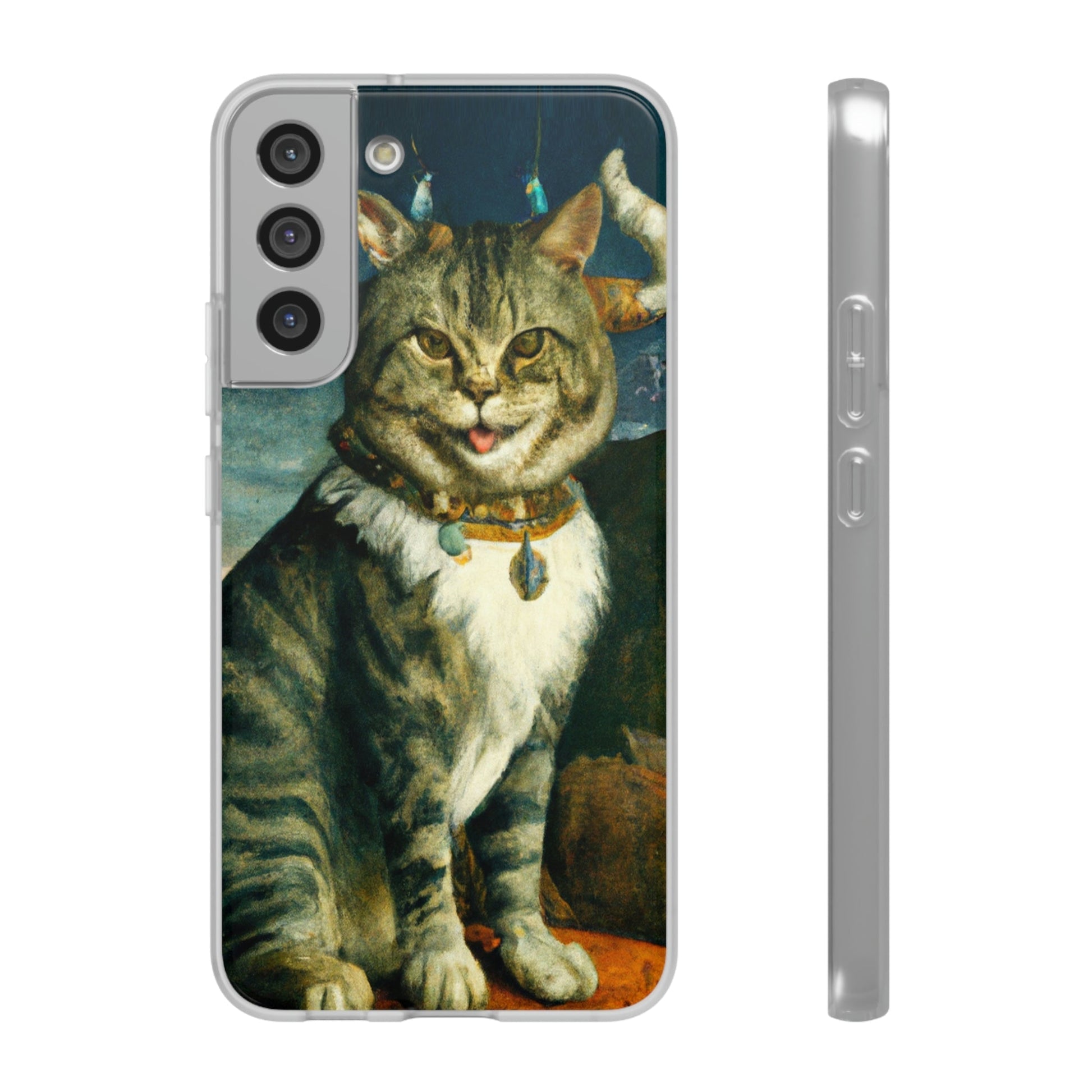 Phone Case-VICTORIAN MEOW | Flex-Samsung Galaxy S22 Plus with gift packaging-PhoneCaseBoss-Phone-Best-Phone-Cases