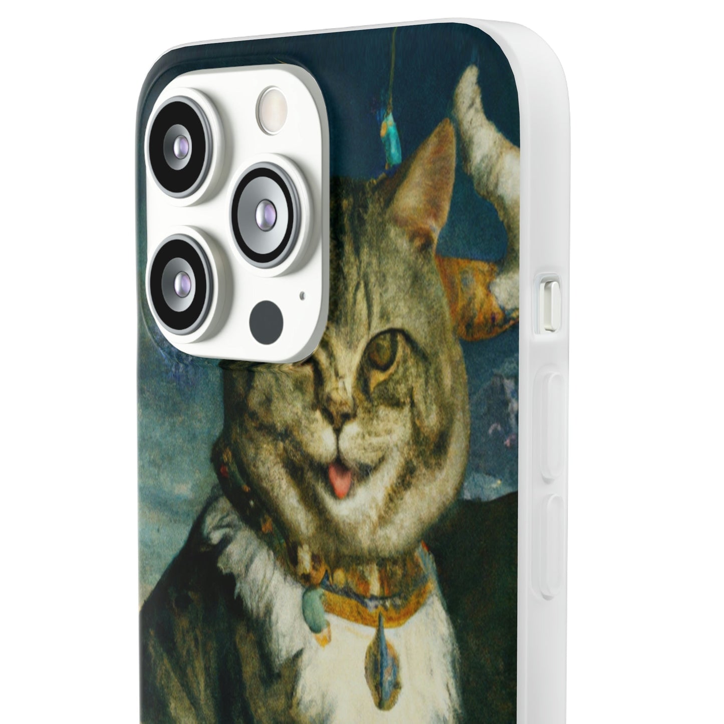 Phone Case-VICTORIAN MEOW | Flex-PhoneCaseBoss-Phone-Best-Phone-Cases
