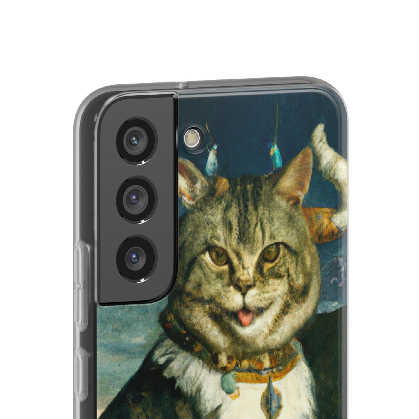 Phone Case-VICTORIAN MEOW | Flex-PhoneCaseBoss-Phone-Best-Phone-Cases