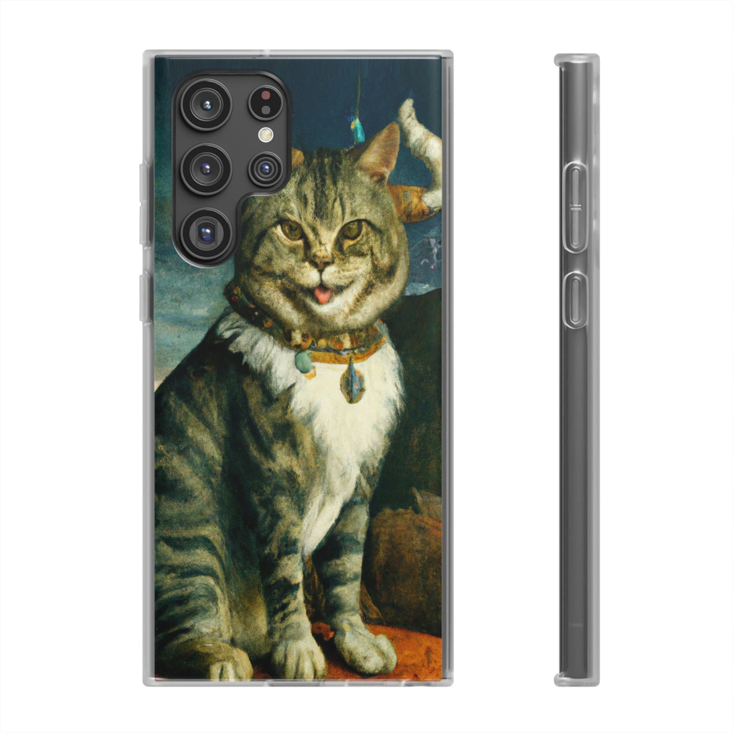 Phone Case-VICTORIAN MEOW | Flex-Samsung Galaxy S22 Ultra-PhoneCaseBoss-Phone-Best-Phone-Cases