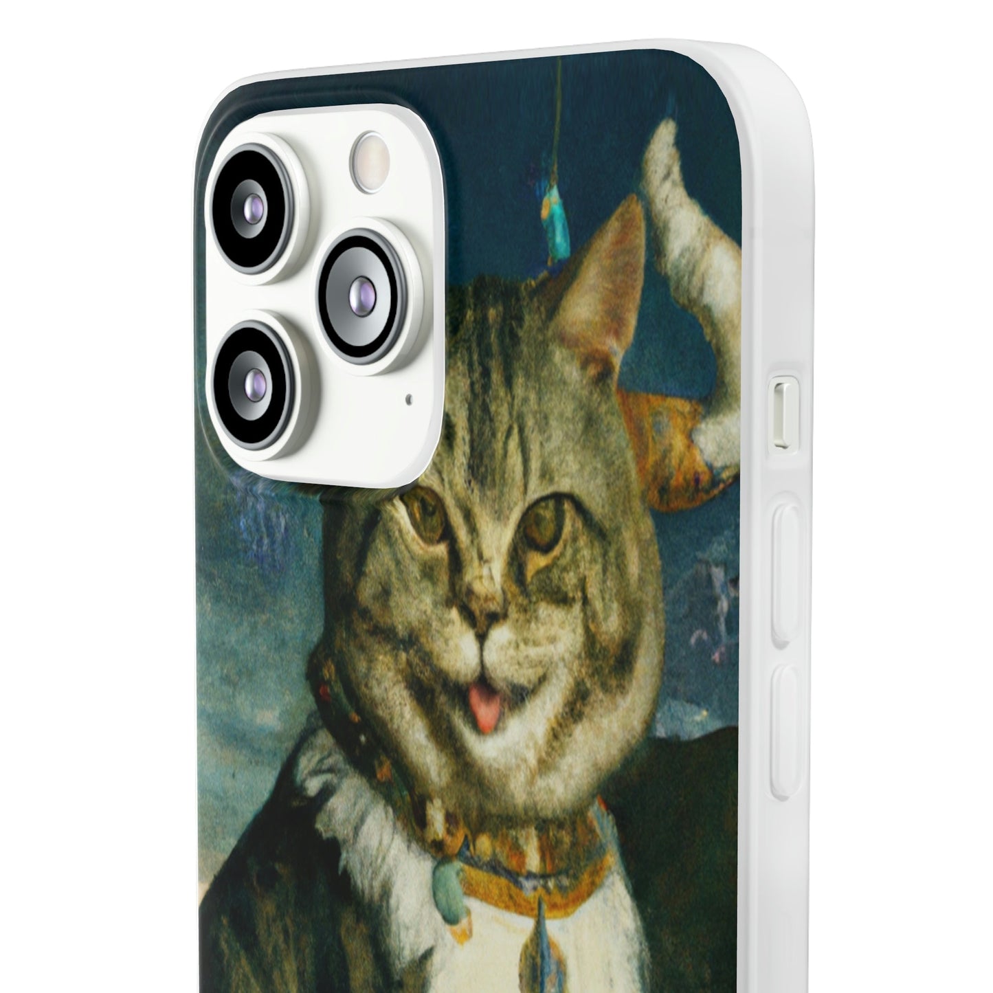 Phone Case-VICTORIAN MEOW | Flex-PhoneCaseBoss-Phone-Best-Phone-Cases