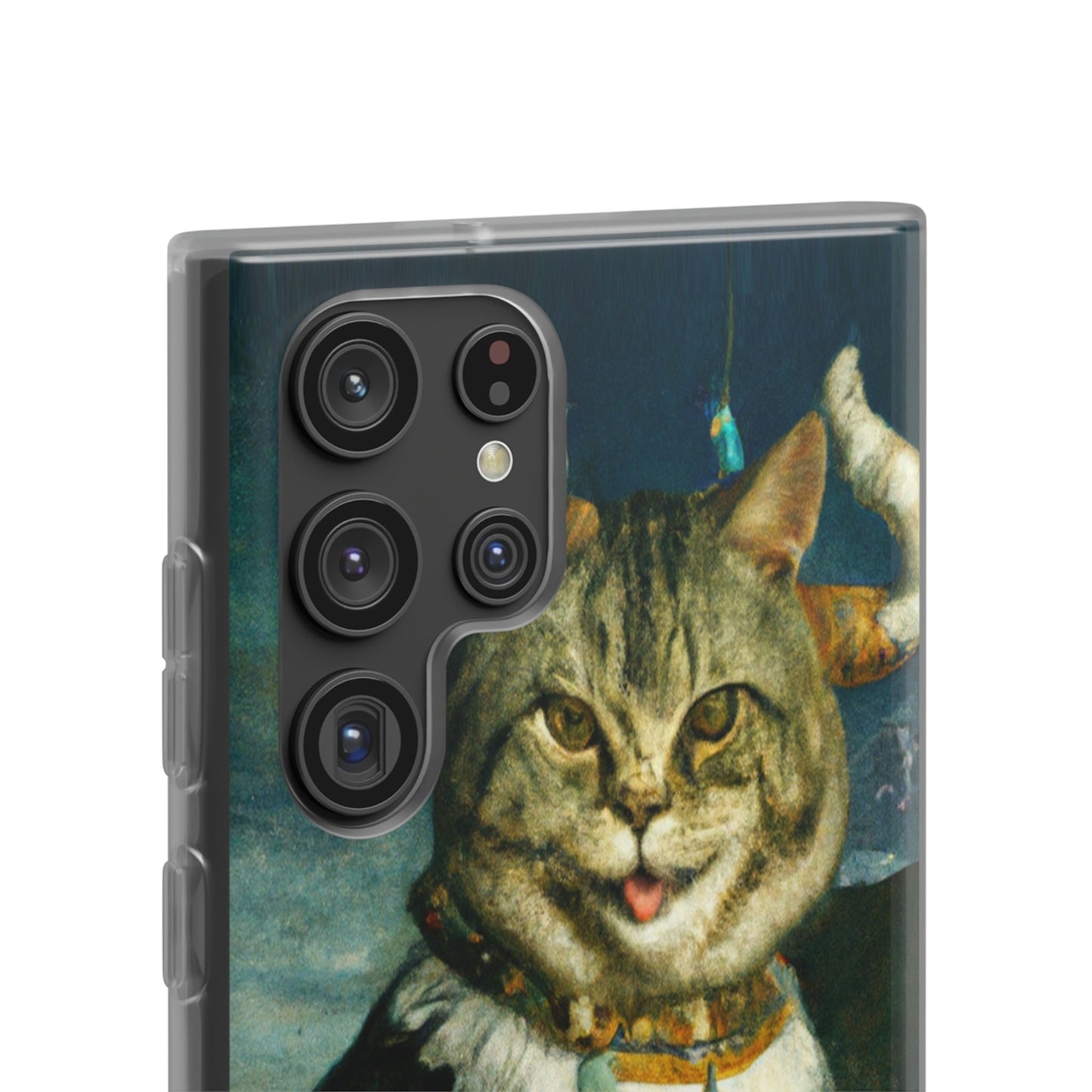 Phone Case-VICTORIAN MEOW | Flex-PhoneCaseBoss-Phone-Best-Phone-Cases