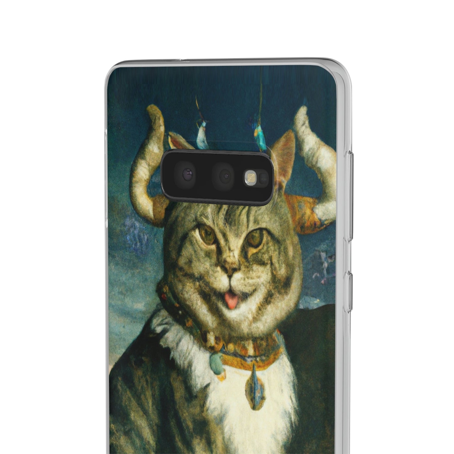 Phone Case-VICTORIAN MEOW | Flex-PhoneCaseBoss-Phone-Best-Phone-Cases