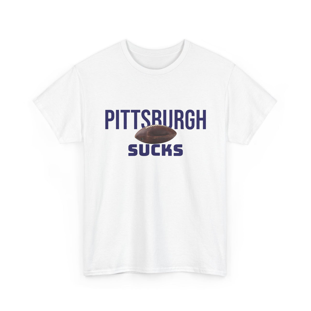 Pittsburgh Sucks T-Shirt in Baltimore Colors