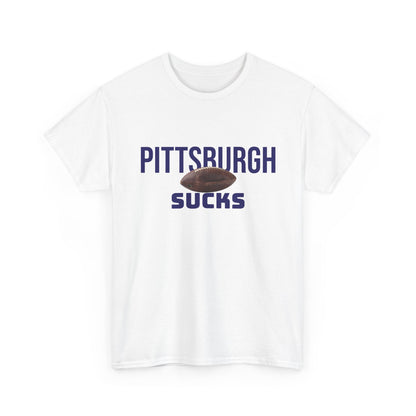 Pittsburgh Sucks T-Shirt in Baltimore Colors