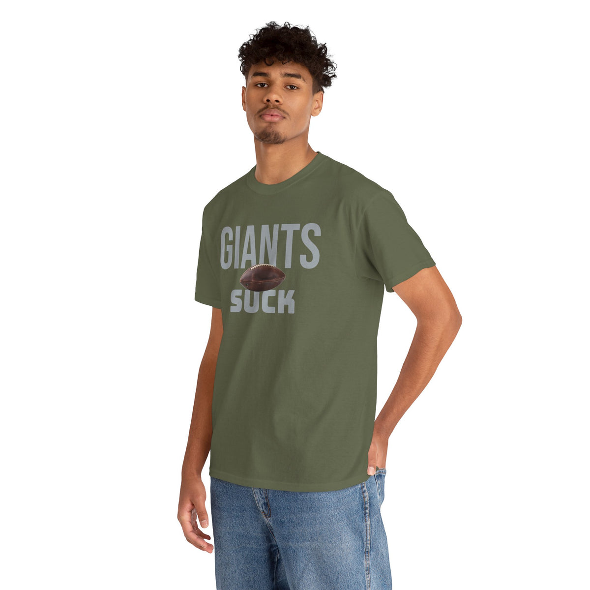 Giants Suck Football T-Shirt in Philly Colors - 3 varieties