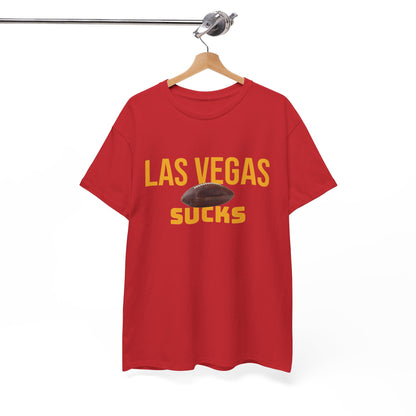 Las Vegas Sucks Football T-Shirt in Chief Colors - 2 varieties