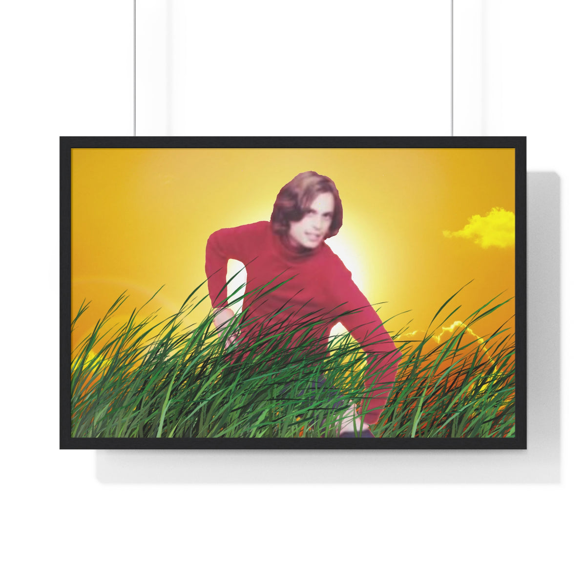 Magic Spencer Premium Framed Horizontal Poster - Matthew Gray Gubler poster