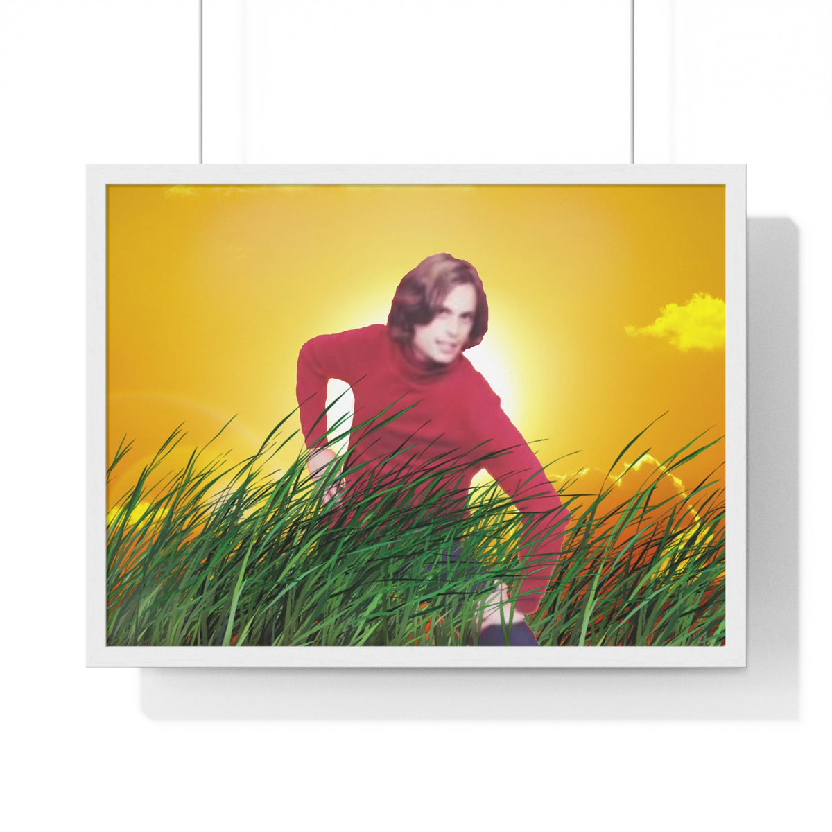 Magic Spencer Premium Framed Horizontal Poster - Matthew Gray Gubler poster