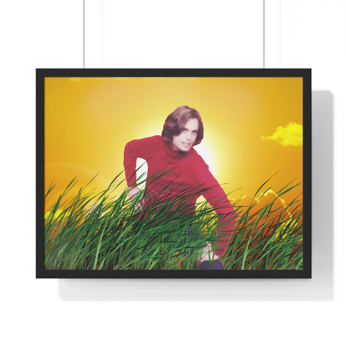 Magic Spencer Premium Framed Horizontal Poster - Matthew Gray Gubler poster