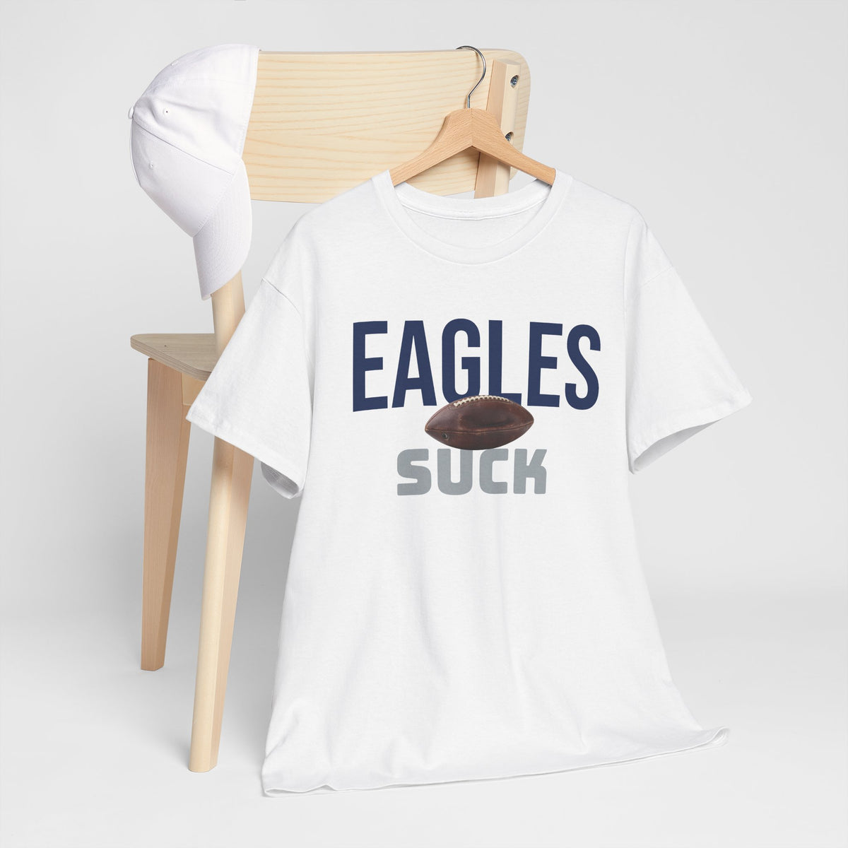Eagles Suck Football T-Shirt in Dallas Colors - 3 Varieties