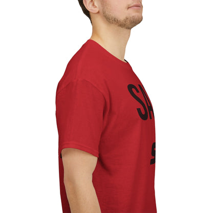 Saints Suck Football T-Shirt in Atlanta Colors - 4 varieties
