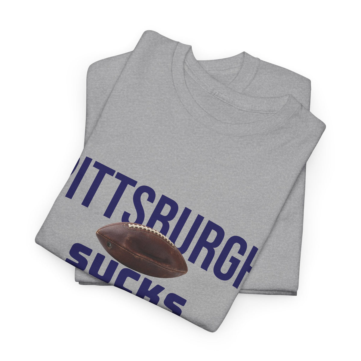 Pittsburgh Sucks T-Shirt in Baltimore Colors