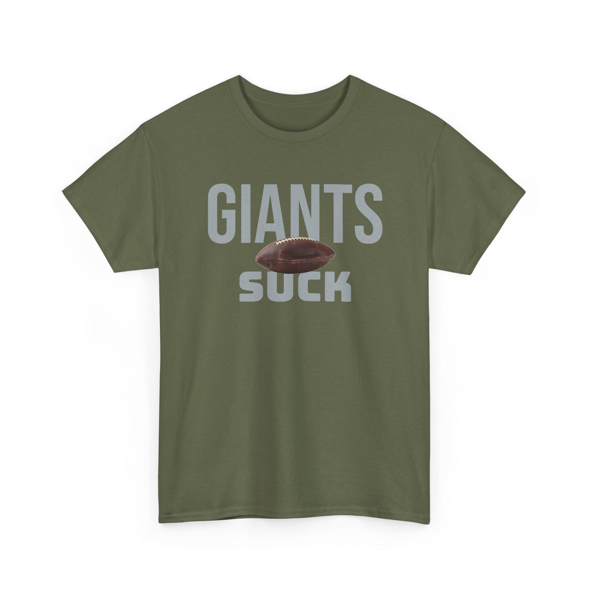 Giants Suck Football T-Shirt in Philly Colors - 3 varieties