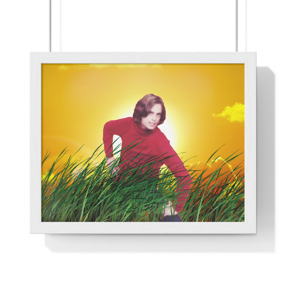 Magic Spencer Premium Framed Horizontal Poster - Matthew Gray Gubler poster
