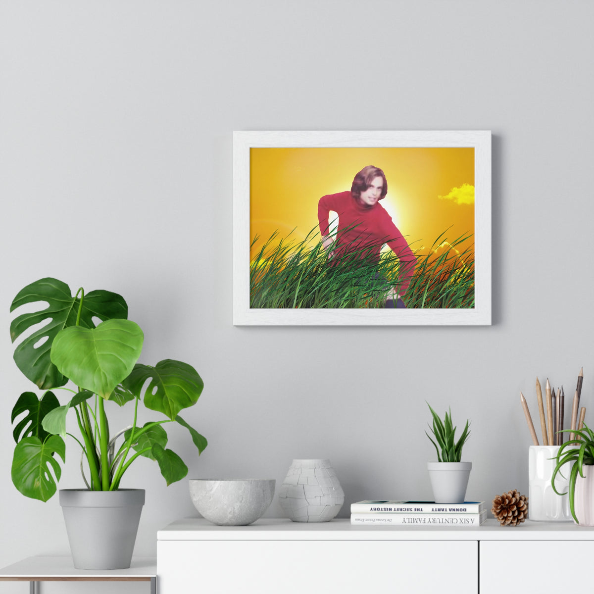 Magic Spencer Premium Framed Horizontal Poster - Matthew Gray Gubler poster