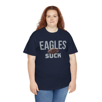 Eagles Suck Football T-Shirt in Dallas Colors - 3 Varieties