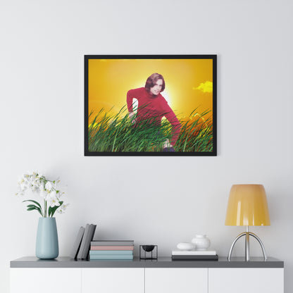 Magic Spencer Premium Framed Horizontal Poster - Matthew Gray Gubler poster