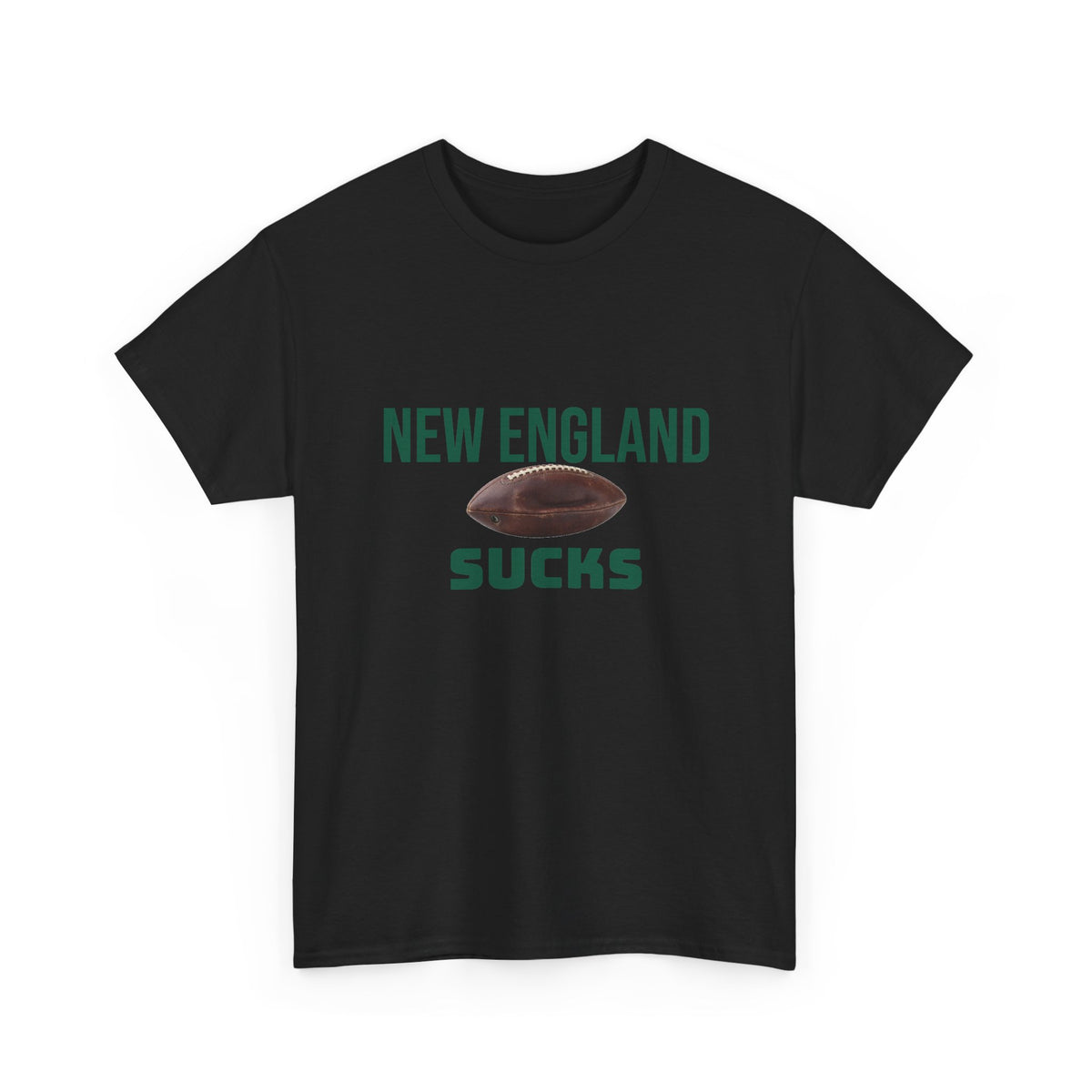 New England Sucks  T-Shirt in Jet Colors
