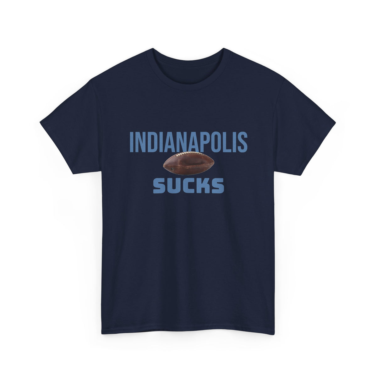 Jacksonville Sucks Football T-Shirt in Tennessee Colors
