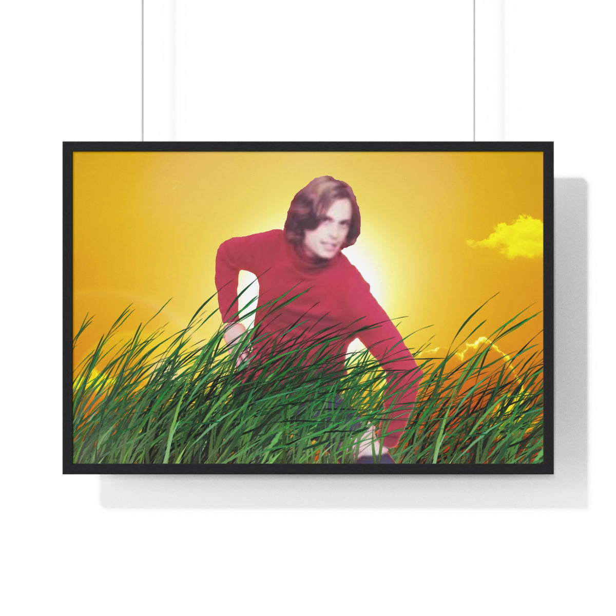 Magic Spencer Premium Framed Horizontal Poster - Matthew Gray Gubler poster