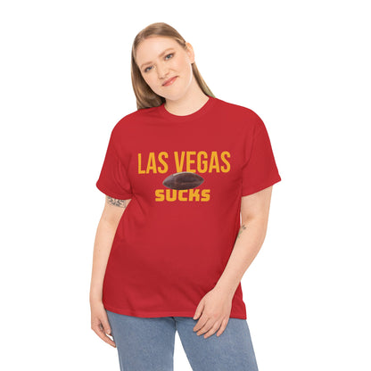 Las Vegas Sucks Football T-Shirt in Chief Colors - 2 varieties