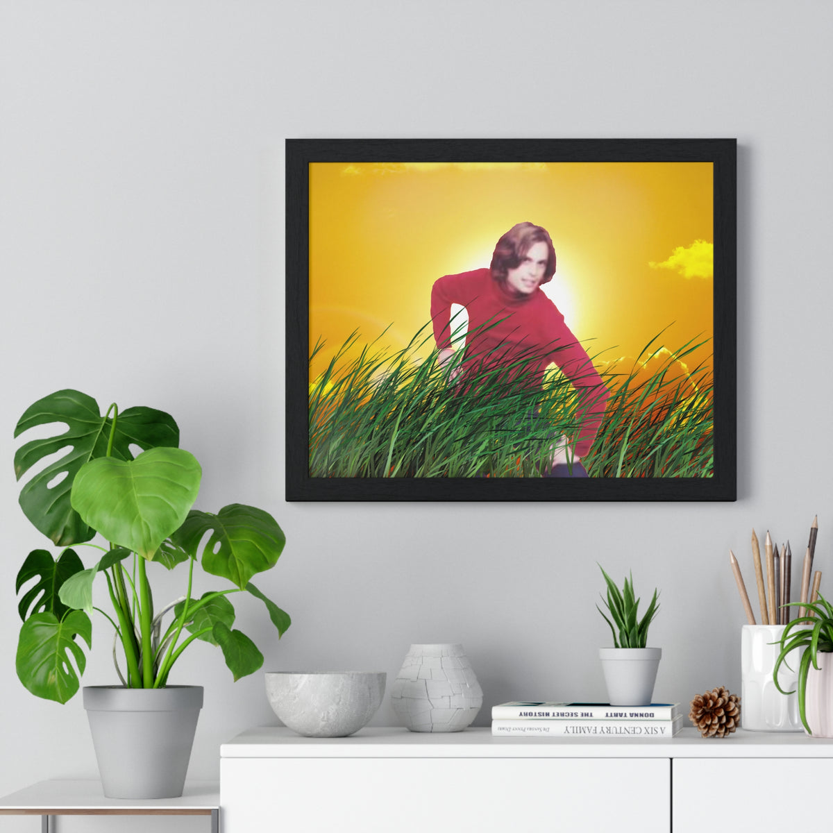Magic Spencer Premium Framed Horizontal Poster - Matthew Gray Gubler poster