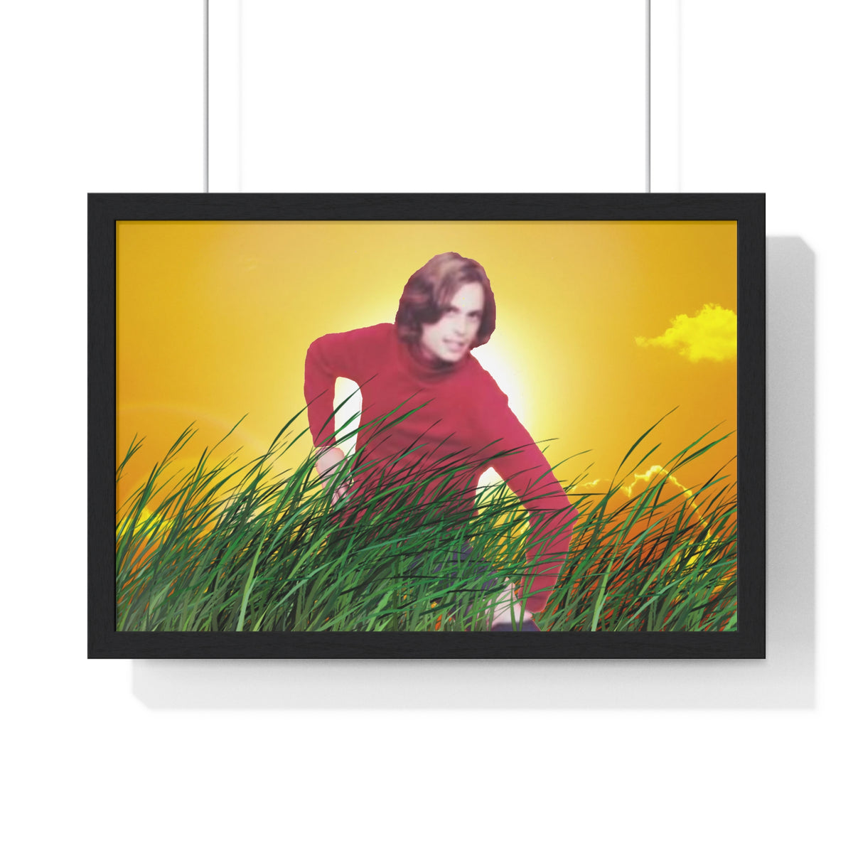 Magic Spencer Premium Framed Horizontal Poster - Matthew Gray Gubler poster