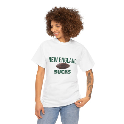 New England Sucks  T-Shirt in Jet Colors