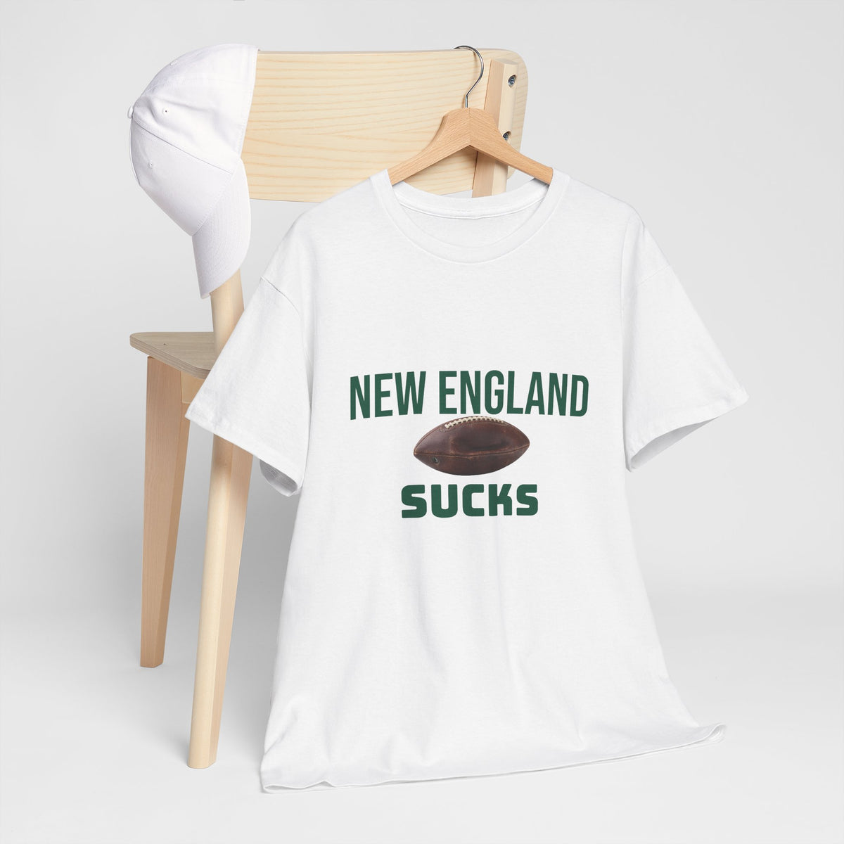New England Sucks  T-Shirt in Jet Colors