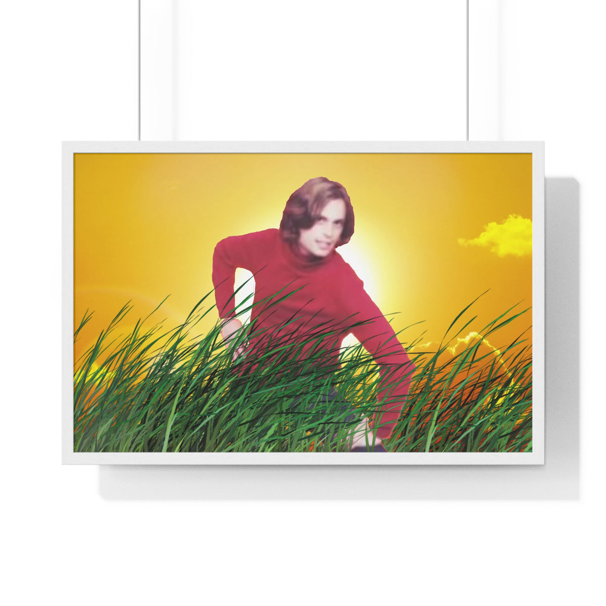 Magic Spencer Premium Framed Horizontal Poster - Matthew Gray Gubler poster
