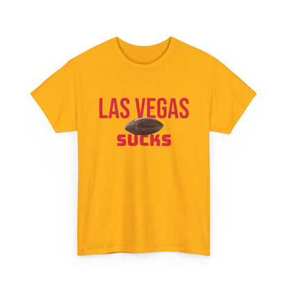 Las Vegas Sucks Football T-Shirt in Chief Colors - 2 varieties