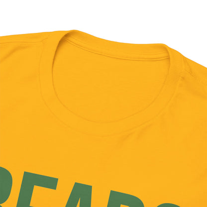 Bears Suck Football T-Shirt in Green Bay Colors - 5 varieties - with special plus sizes for Packer fans!