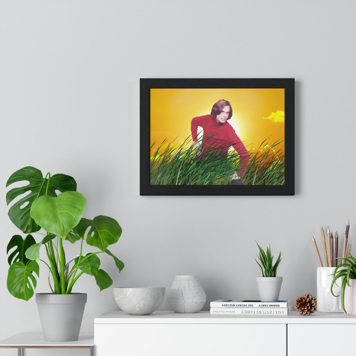 Magic Spencer Premium Framed Horizontal Poster - Matthew Gray Gubler poster