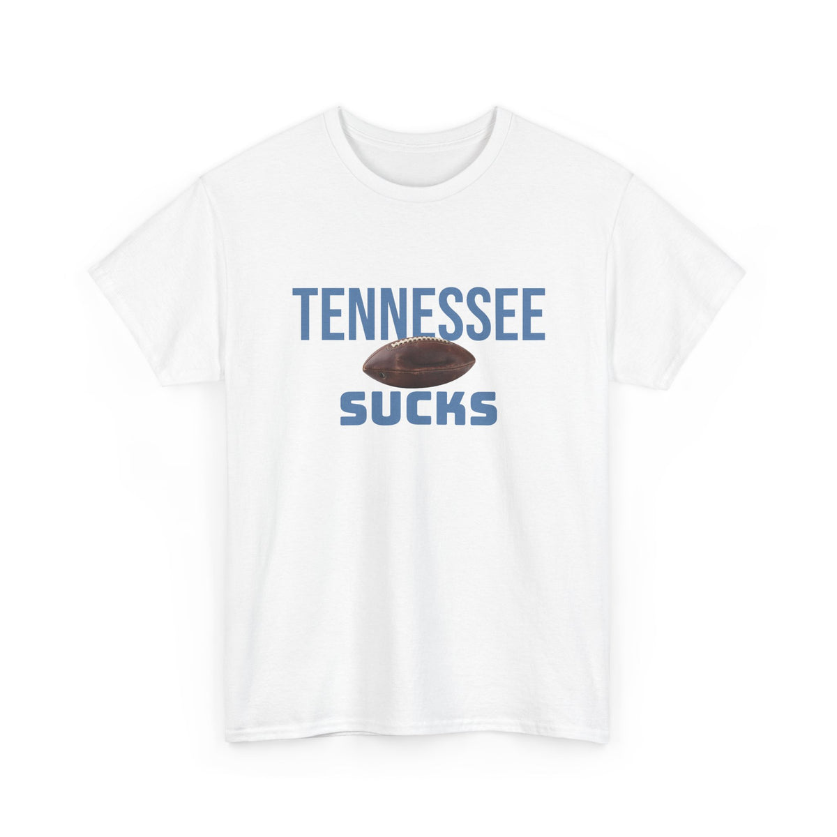 Tennessee Sucks Football T-Shirt in Indianapolis Colors
