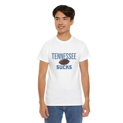 Tennessee Sucks Football T-Shirt in Indianapolis Colors