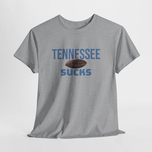 Tennessee Sucks Football T-Shirt in Indianapolis Colors