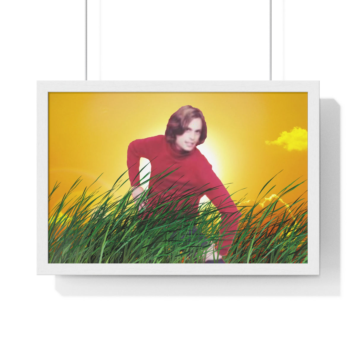 Magic Spencer Premium Framed Horizontal Poster - Matthew Gray Gubler poster
