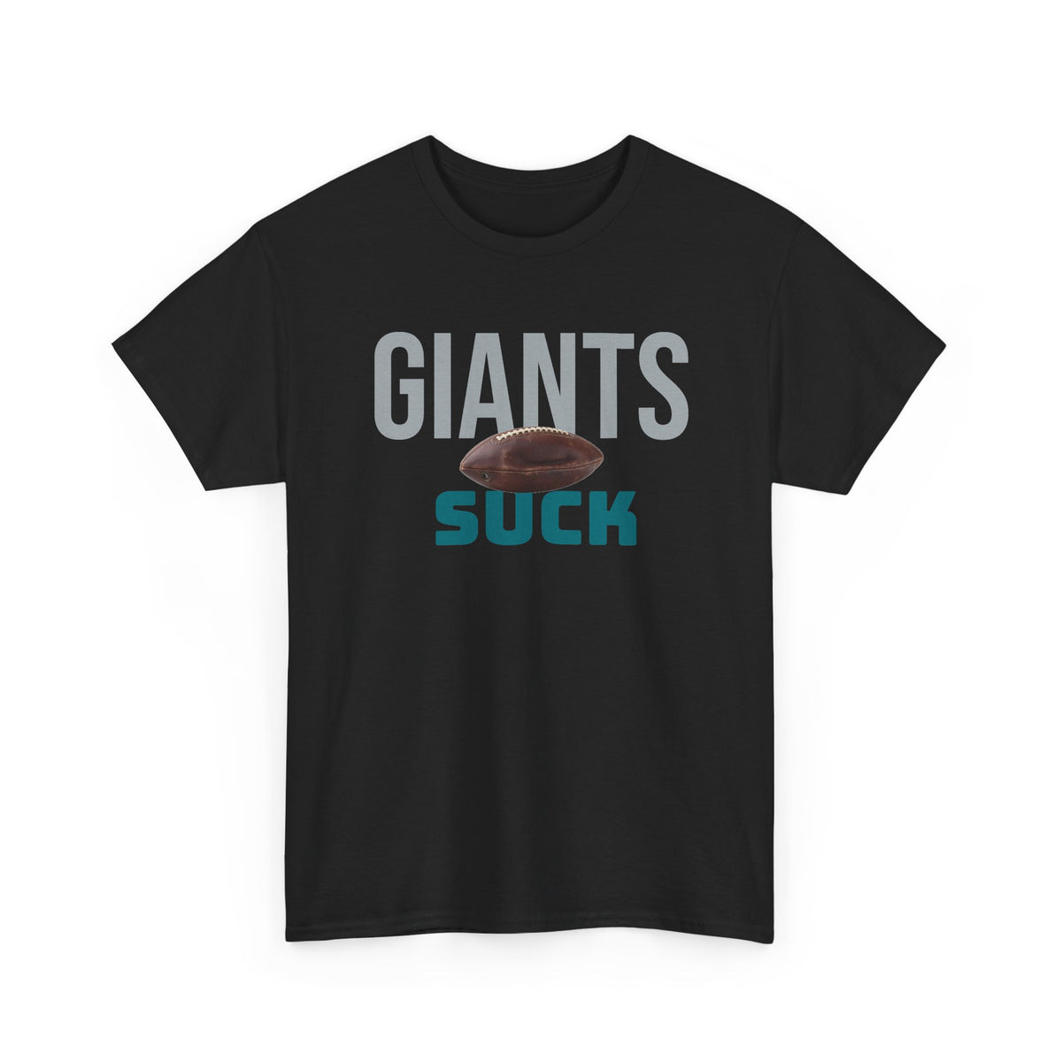 Giants Suck Football T-Shirt in Philly Colors - 3 varieties