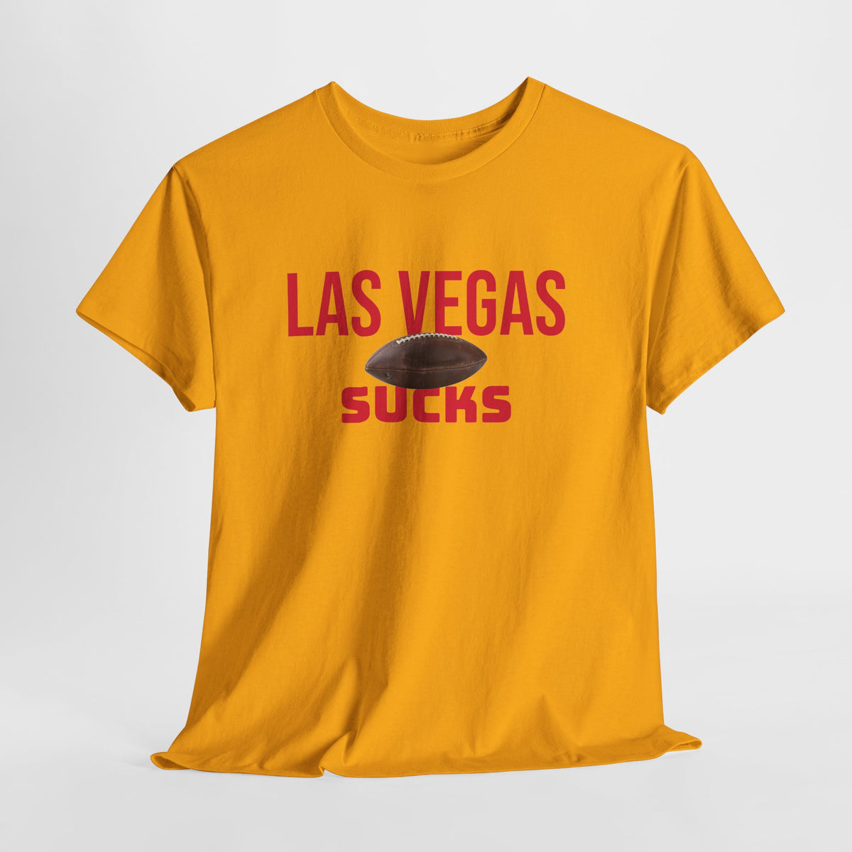 Las Vegas Sucks Football T-Shirt in Chief Colors - 2 varieties