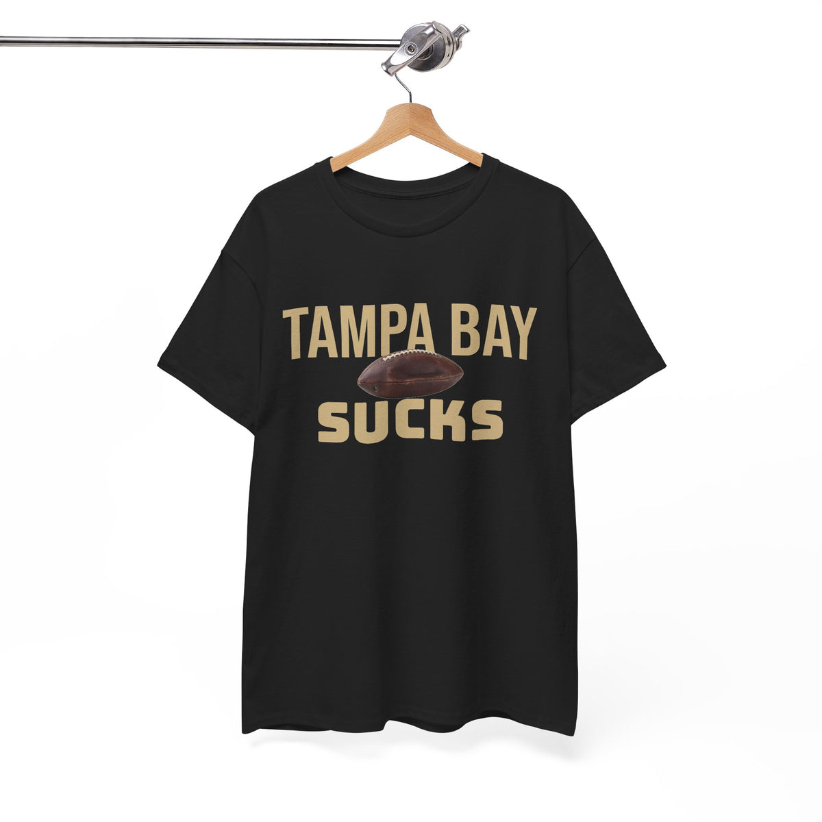 Tampa Bay Sucks Football T-Shirt in New Orleans Colors - 3 Varieties