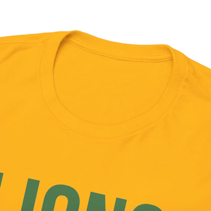 Lions Suck Football T-Shirt in Green Bay Colors - 5 varieties