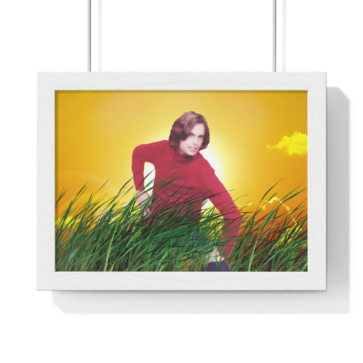 Magic Spencer Premium Framed Horizontal Poster - Matthew Gray Gubler poster