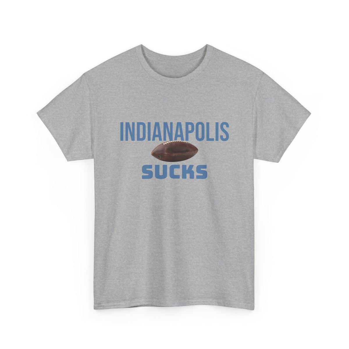 Jacksonville Sucks Football T-Shirt in Tennessee Colors