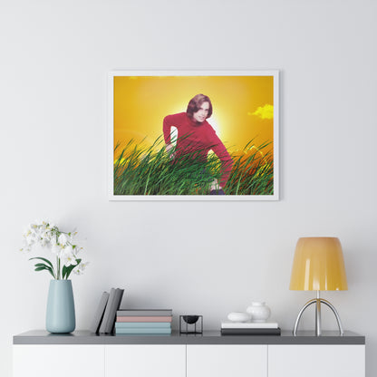 Magic Spencer Premium Framed Horizontal Poster - Matthew Gray Gubler poster